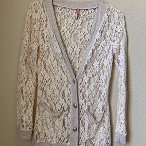 lace cardigan